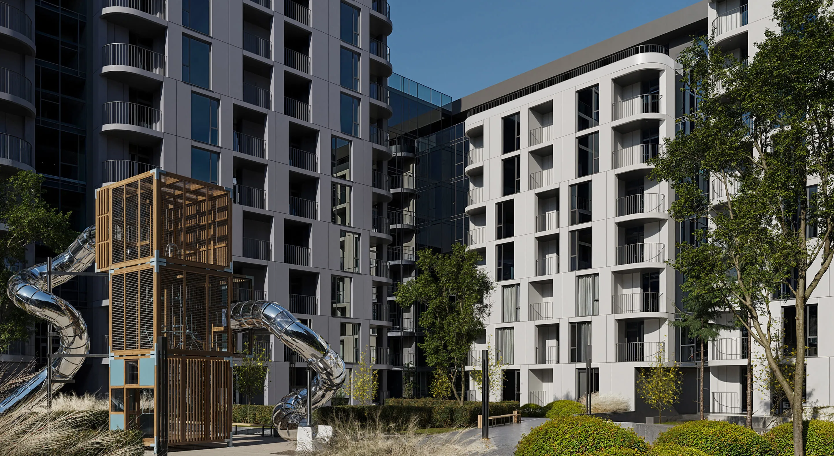 ЖК ПОРТО ФРАНКО Комплекс розташований поруч із Вовчинецькими горами.