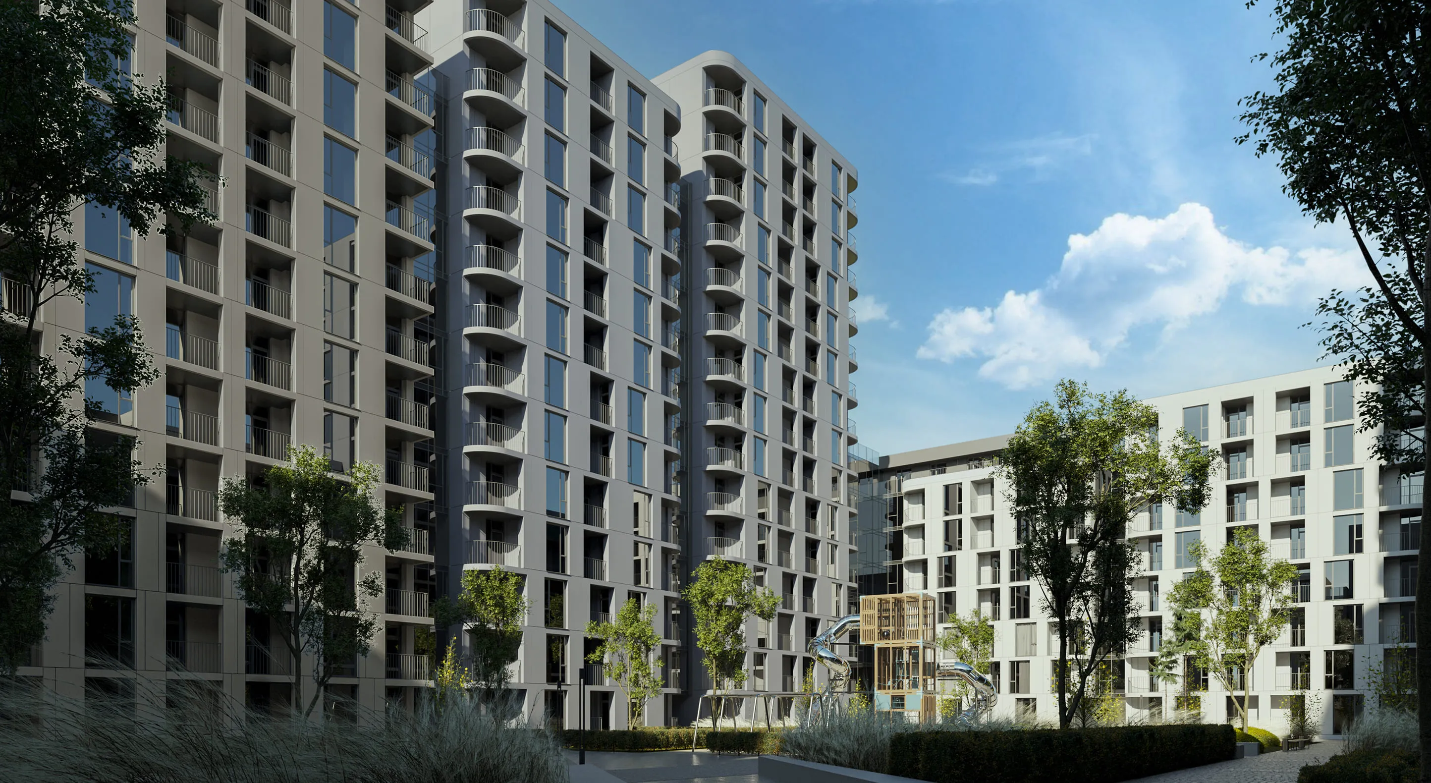 PORTO FRANKO в Івано-Франківську. COMFORT+ клас забудови з різноповерховими секціями, продуманим плануванням і внутрішньою інфраструктурою.