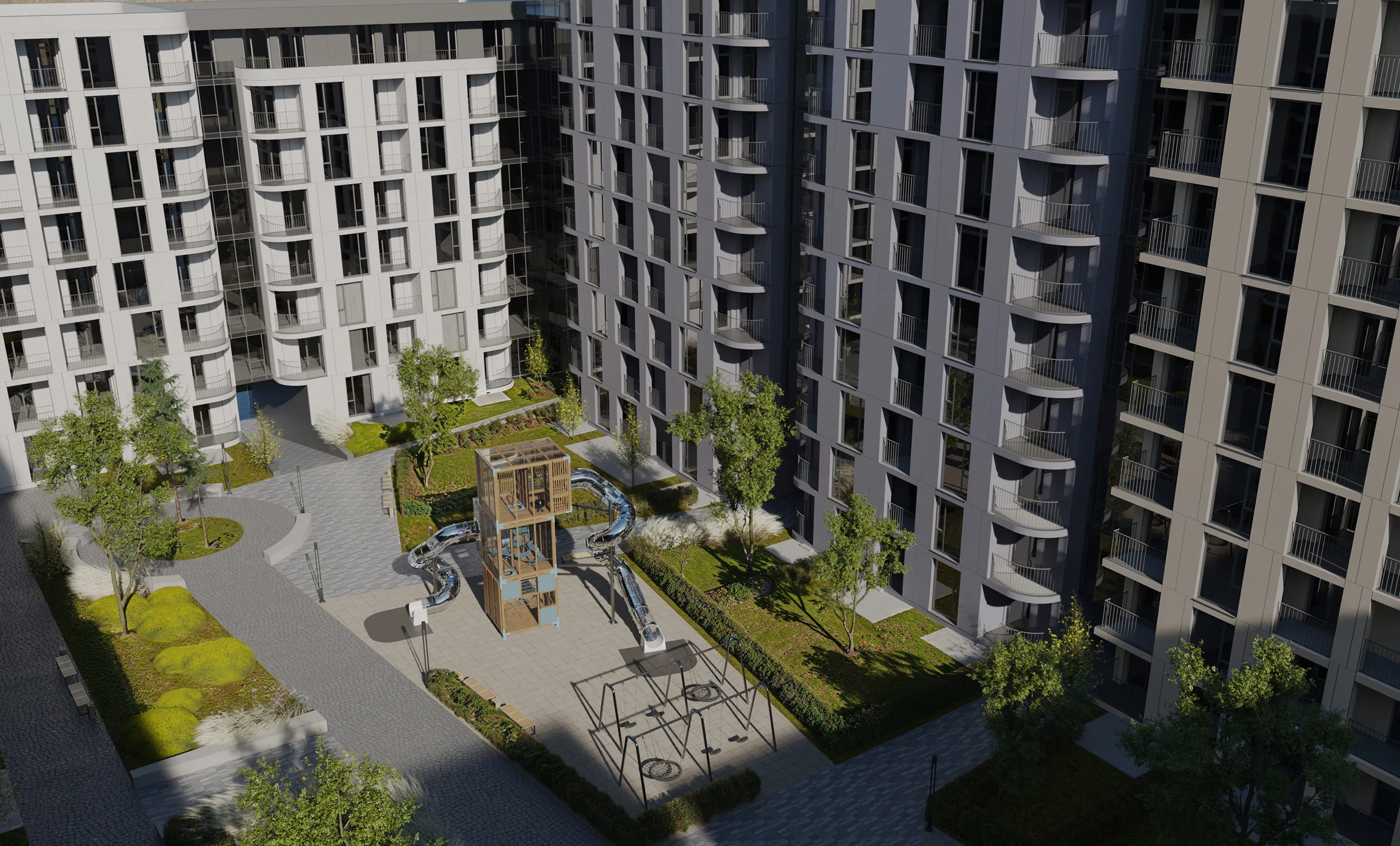 Купити житло в місті Івано-Франківськ. Новий ЖК PORTO FRANKO від МERTICAL DEVELOPMENT